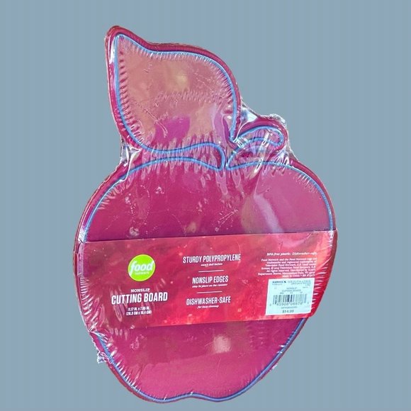 Food Network Apple Shape Cutting Board - Picture 6 of 10